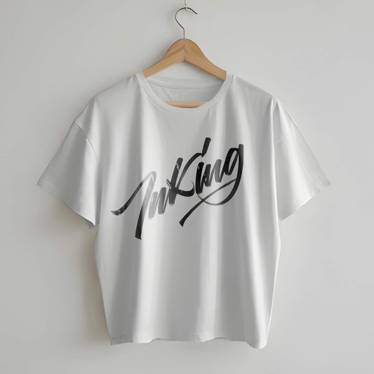Im King Graphic Printed Oversized T-shirt