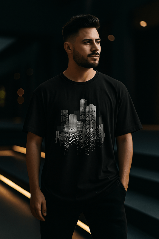 Night City – Graphic Printed Oversized T-shirt