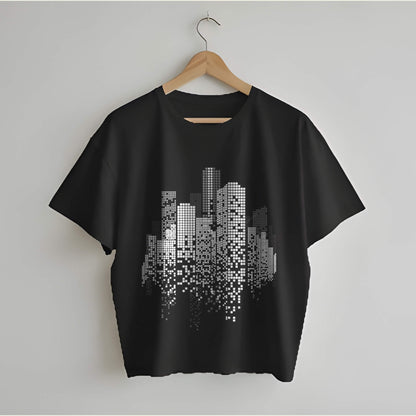 Night City – Graphic Printed Oversized T-shirt