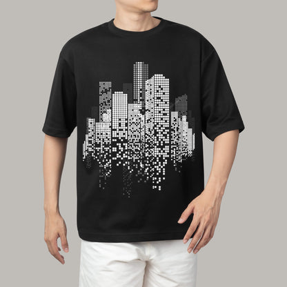 Night City – Graphic Printed Oversized T-shirt