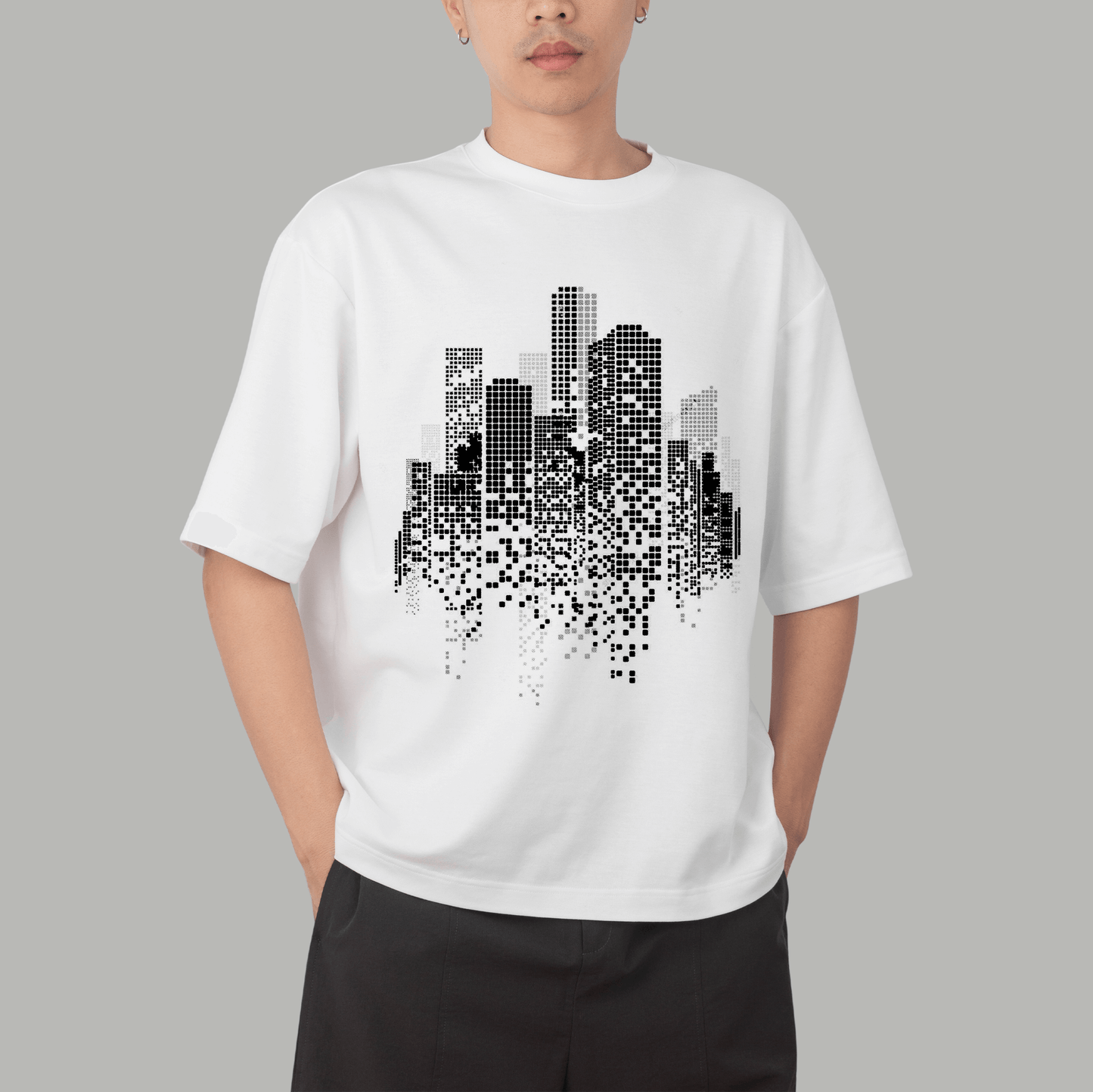 Night City – Graphic Printed Oversized T-shirt