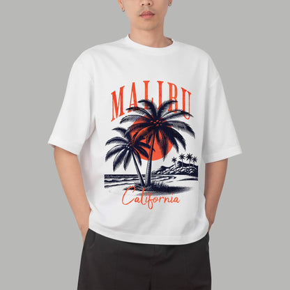Malibu Oversized Graphic T-Shirt