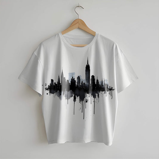 Amazing City – Graphic Printed Oversized T-shirt