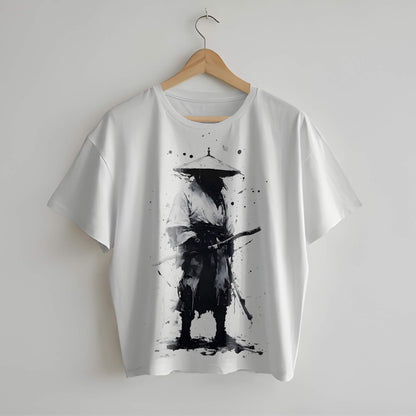 Samurai Graphic Printed Oversized T-shirt