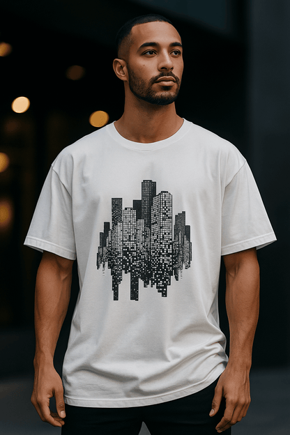 Night City – Graphic Printed Oversized T-shirt