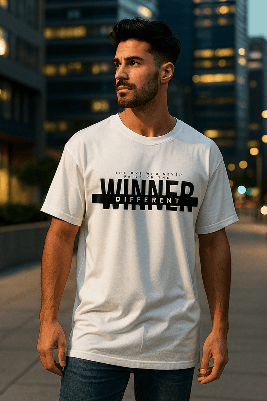 Winner Oversized Graphic T-Shirt